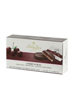 Anthon Berg - Cherry in Rum Marzipan and Dark Chocolate - 12 x 220g