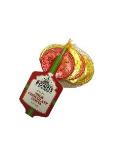 Bonds - Milk Chocolate Coin Nets - 64 x 60g