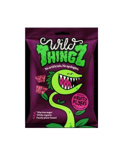 Wild Thingz - Organic & Vegan Sweets Fruity Flyers - 10 x 130g