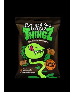 Wild Thingz - Organic & Vegan Sweets Gummy Grubs - 10 x 130g