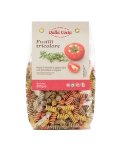 Dalla Costa - Tri-Colour Fusilli - 12 x 500g