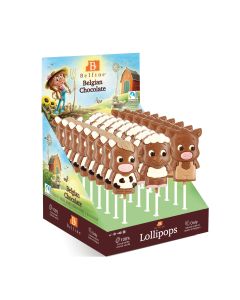 Belfine - Farm Animal Lollipops - 24 x 25g