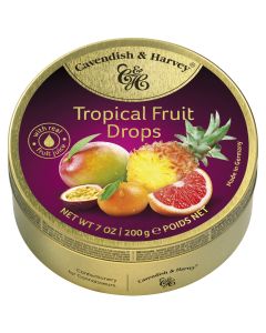 Cavendish & Harvey - Tropical Fruit Drops - 9 x 200g
