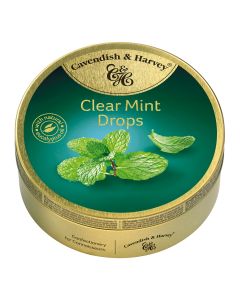 Cavendish & Harvey - Clear Mint Drops - 9 x 200g
