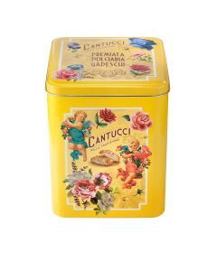Gadeschi - Cantucci Biscuits in Yellow Flowers Tin  - 4 x 500g