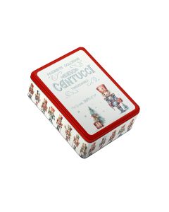 Gadeschi - Red Nutcracker Tin with Cantucci - 12 x 200g