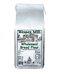 Wessex Mill - Wholemeal Bread Flour - 5 x 1.5kg
