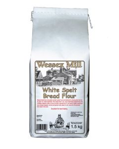 Wessex Mill - White Spelt Bread Flour - 5 x 1.5kg