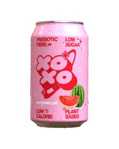 XOXO - Sparking Watermelon Prebiotic Soda Can - 12 x 330ml