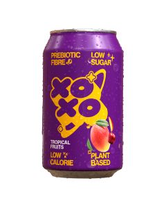 XOXO - Sparkling Tropical Prebiotic Soda Can - 12 x 330ml