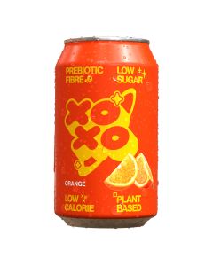 XOXO - Sparkling Orange Prebiotic Soda Can - 12 x 330ml