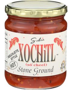 Xochitl - Stone Ground Hot Salsa - 6 x 425g