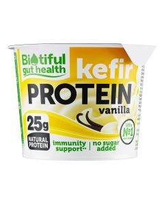 Biotiful Gut Health - Kefir Protein Vanilla Yogurt - 6 x 250g (Min 12 DSL)