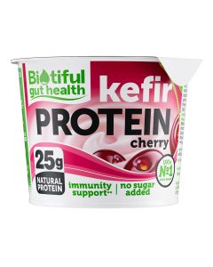 Biotiful Gut Health - Kefir Protein Cherry Yogurt - 6 x 250g (Min 12 DSL)