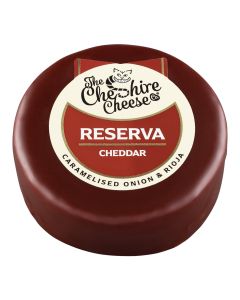 Cheshire Cheese - Reserva, Caramelised Onion & Rioja Cheddar - 6 x 200g (Min 30 DSL)