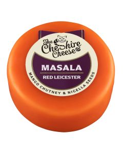 Cheshire Cheese - Masala, Red Leicester with Mango Chutney and Nigella Seeds - 6 x 200g (Min 30 DSL)