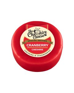 Cheshire Cheese - Cranberry Cheshire Cheese - 6 x 200g (Min 42 DSL)