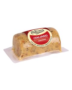 Cheshire Cheese - Italiano, Tomato and Garlic Cheddar - 10 x 145g (Min 30 DSL)