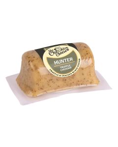 Cheshire Cheese - Hunter, Truffle & Black Pepper Cheddar - 10 x 145g (Min 30 DSL)
