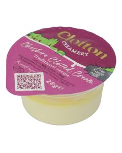 Clotton Creamery - Cheshire Clotted Cream - 48 x 28g (Min 8 DSL)