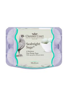 Clarence Court  - Seabright Sage Eggs - 16 x 6  (Min 16 DSL)