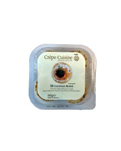 Crepe Cuisine - Cocktail Blinis - 12 x 162g (Min 12 DSL)