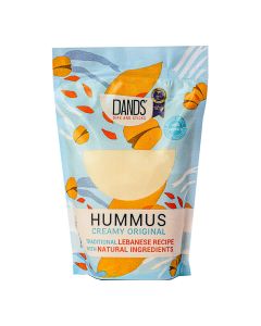 DANDS - Original Hummus Pouch - 10 x 350g (Min 25 DSL)
