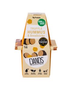 DANDS - Truffle Hummus & Sticks - 10 x 100g (Min 25 DSL)