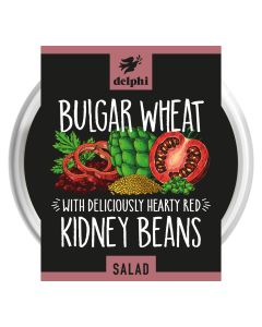 Delphi Foods - Bulgar Wheat & Red Kidney Bean Salad - 6 x 200g (Min 16 DSL)