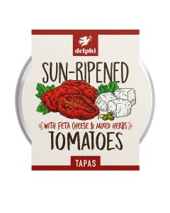 Delphi Foods  - Sun-Ripened Tomatoes with Feta Cheese - 6 x 160g (Min 30 DSL)