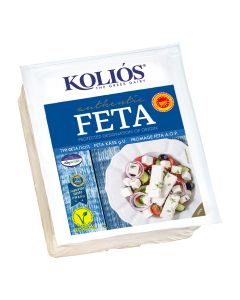 Delphi Foods - Kolios Greek Feta Cheese - 16 x 150g (Min 30 DSL)