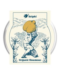 Delphi Foods - Organic Houmous - 6 x 170g (Min 12 DSL)