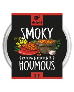 Delphi Foods - Red Lentil Houmous - 6 x 170g (Min 12 DSL)