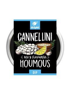 Delphi Foods  - Cannellini Houmous - 6 x 170g (Min 16 DSL)
