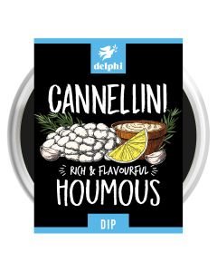 Delphi Foods - Cannellini Houmous - 6 x 170g (Min 12 DSL)