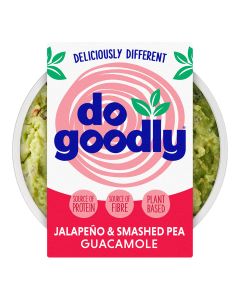 Do Goodly - Jalapeno & Smashed Pea Guacamole - 6 x 150g (Min 13 DSL)