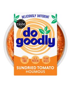 Do Goodly - Sun Dried Tomato Houmous - 6 x 150g (Min 13 DSL)