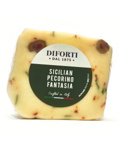 Diforti - Sicilian Pecorino Fantasia - 12 x 150g (Min 25 DSL)