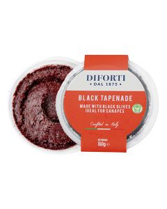 Diforti - Black Olive Tapenade - 6 x 160g (Min 20 DSL)
