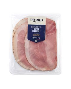 Diforti - Prosciutto Cotto All'erbe - 10 x 120g (Min 25 DSL)