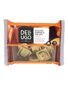 Dell'Ugo - Sweet Roasted Pumpkin & Pinenut Ravioli - 5 x 250g (Min 12 DSL)