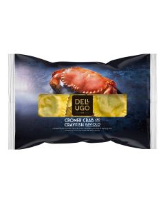 Dell'Ugo - Signature Crab & Crayfish Raviolo - 5 x 250g (Min 12 DSL)