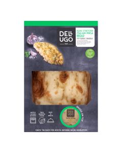 Dell'Ugo   - Garlic Pinsa Bread - 4 x 220g (Min 19 DSL)