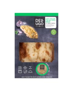 Dell'Ugo - Garlic Pinsa Bread - 4 x 220g (Min 16 DSL)