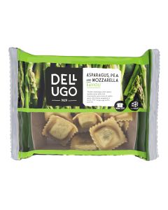 Dell'Ugo - Asparagus, Pea and Mozzarella Ravioli - 5 x 250g (Min 12 DSL)