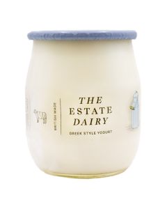 The Estate Dairy - Greek Style Natural Yoghurt - 12 x 125g (Min 12 DSL)