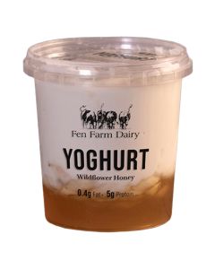 Fen Farm Dairy  -  Honey Yoghurt - 6 x 400g (Min 21 DSL)