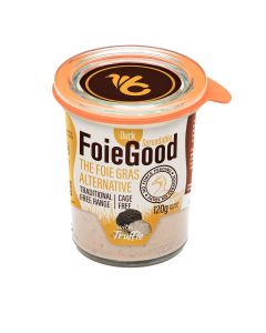 FoieGood- Duck Liver Pate with Truffle  - 6 x 120g (Min 180 DSL)