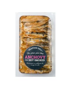 The Fresh Fish Shop - Smoked Anchovy Fillets - 6 x 125g (Min 30 DSL)