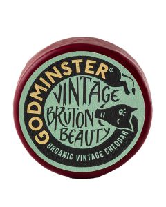 Godminster - Vintage Bruton Beauty Organic Cheddar - 4 x 1kg (Min 160 DSL)